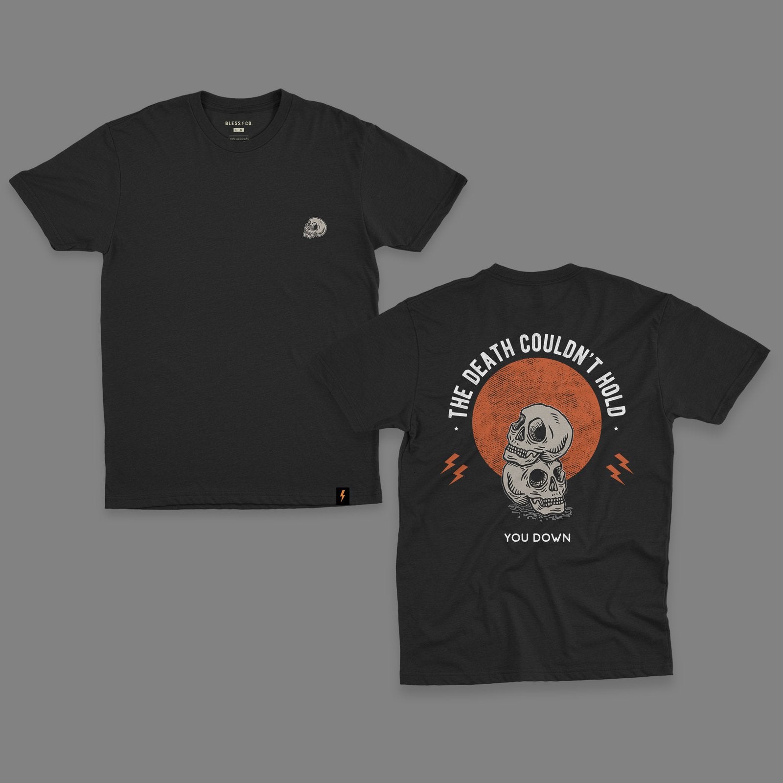 CAMISETA BLESS COULDN’T HOLD BLACK