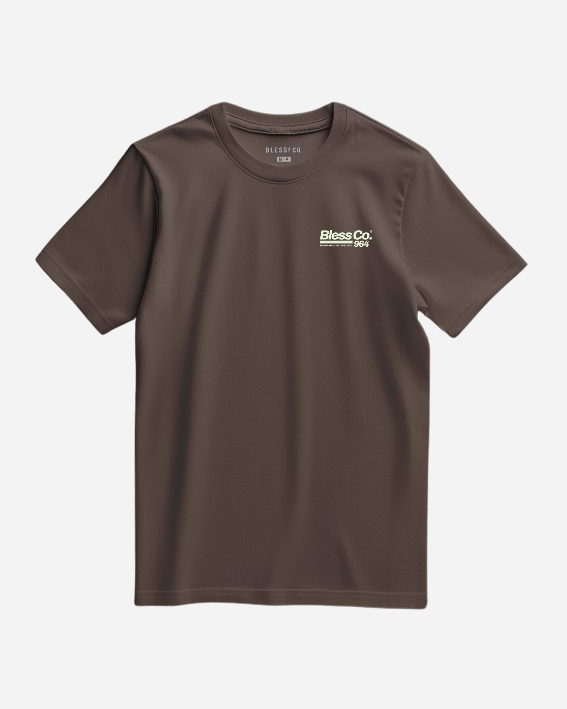 964 Brown Tee front