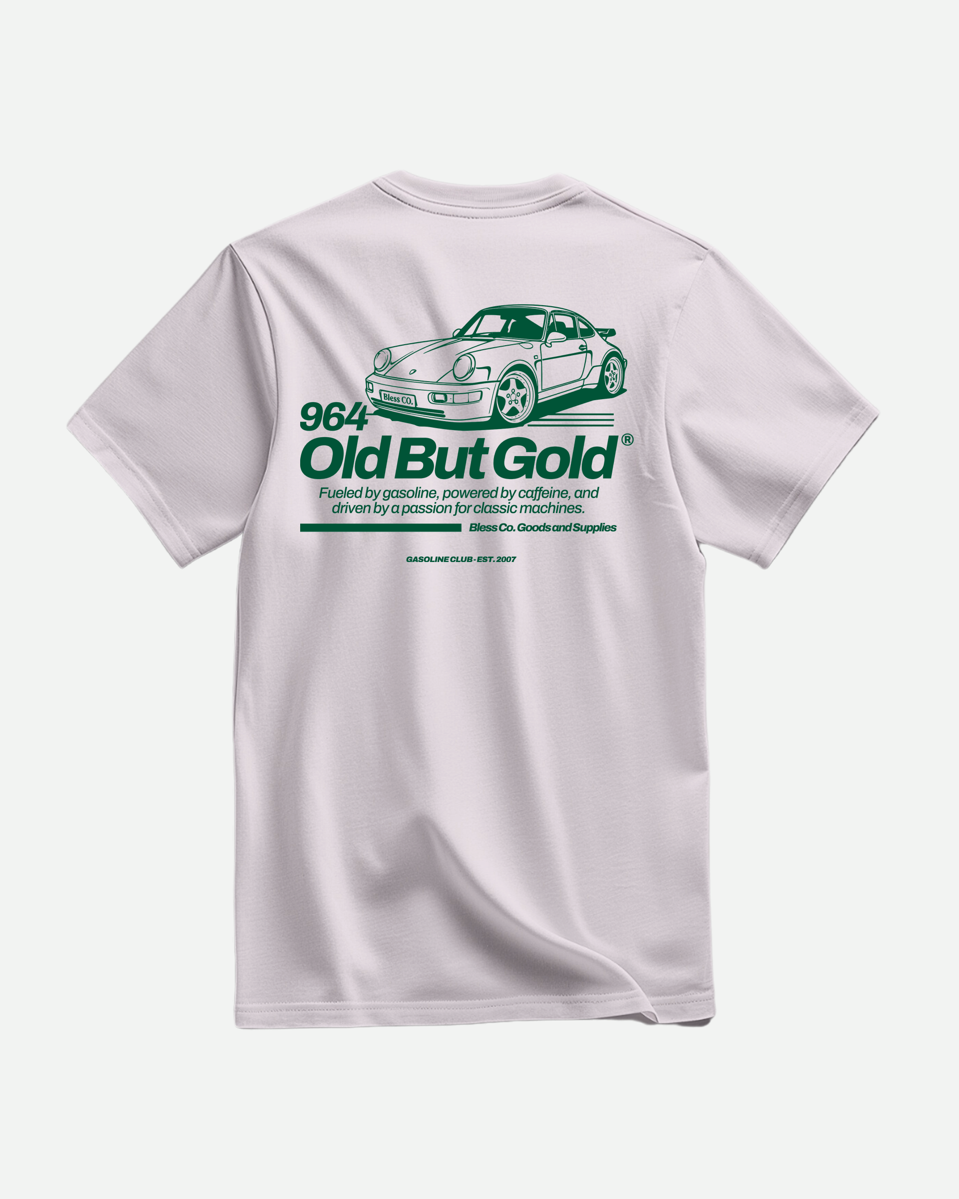 964 Natural Tee back