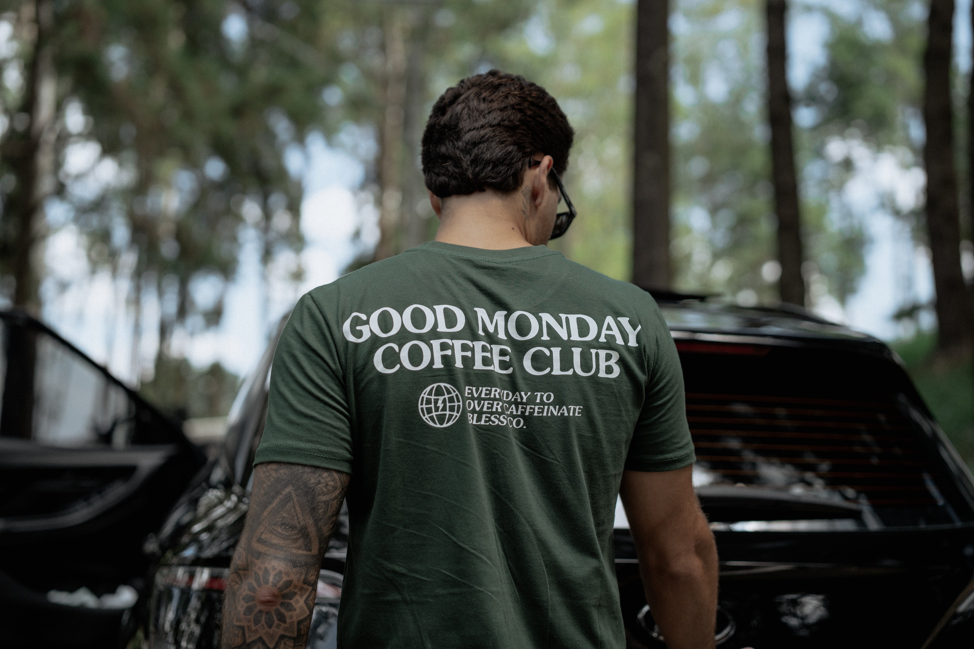 Good Monday Green Tee