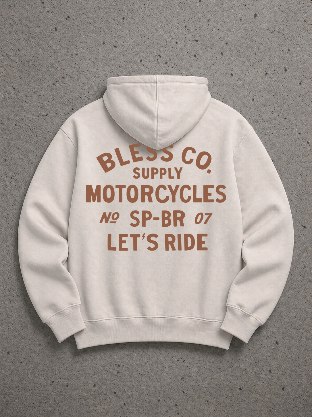 Let's Ride Off-White Hoodie back