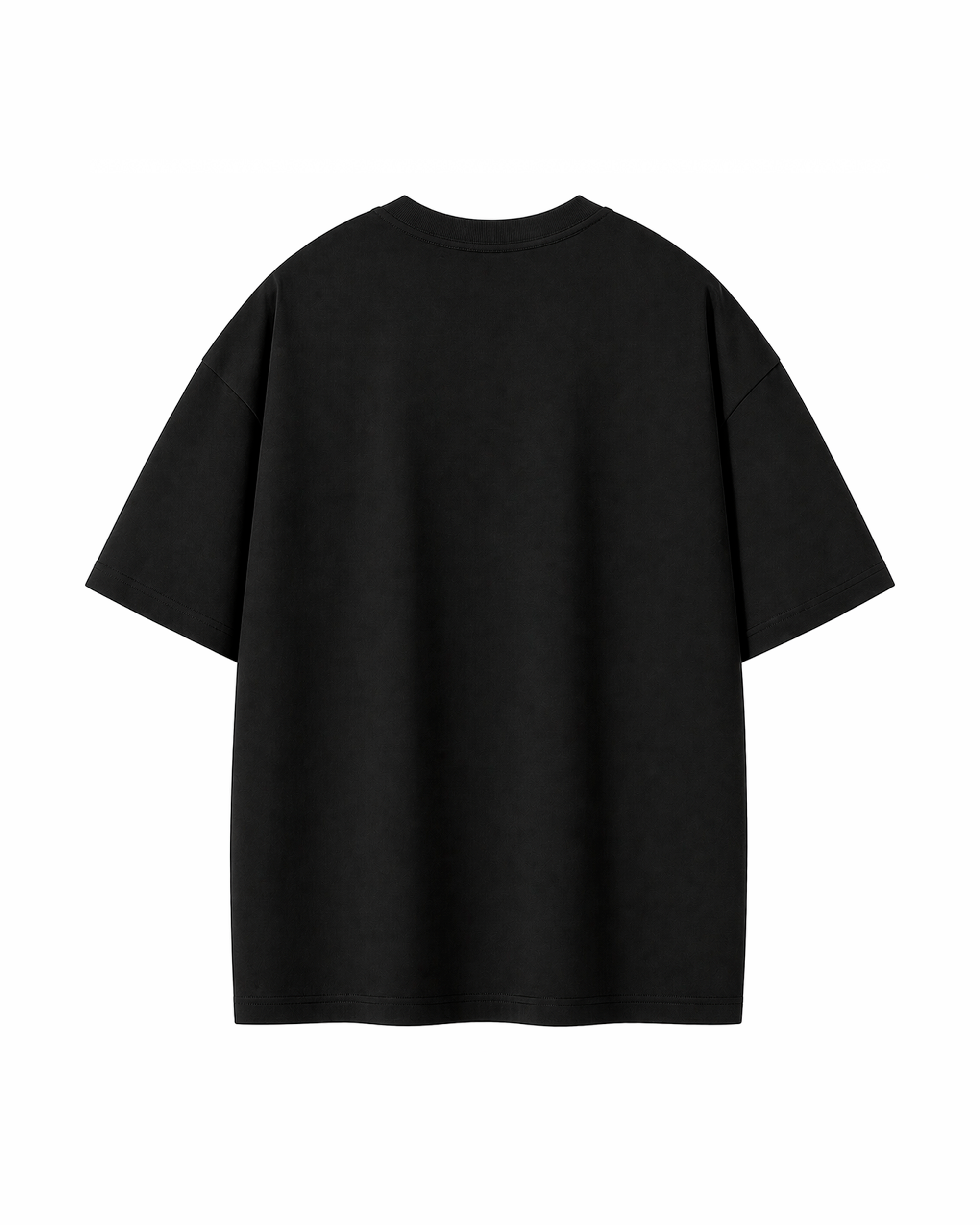 Culture Black Oversized Tee back