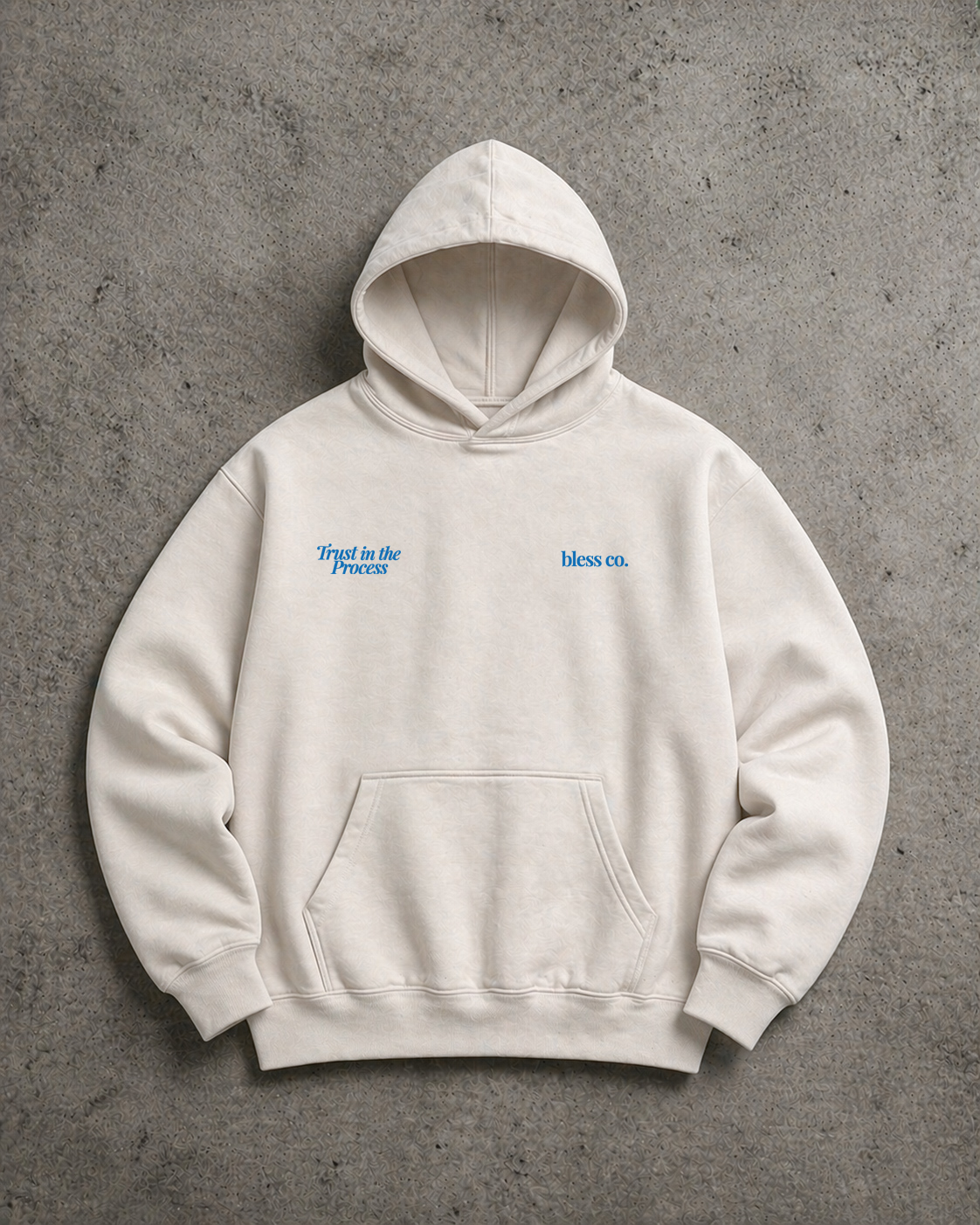 Trust the Process Off-White Hoodie front