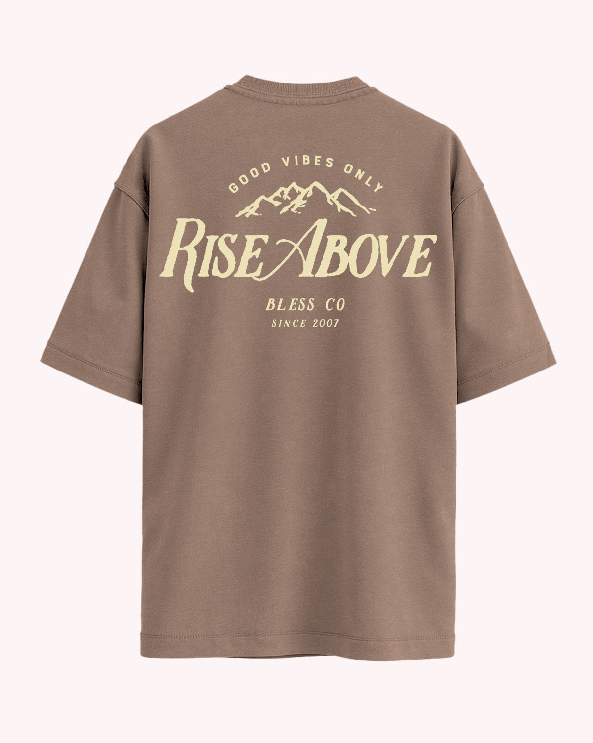 Washed Rise Above Brow Tee