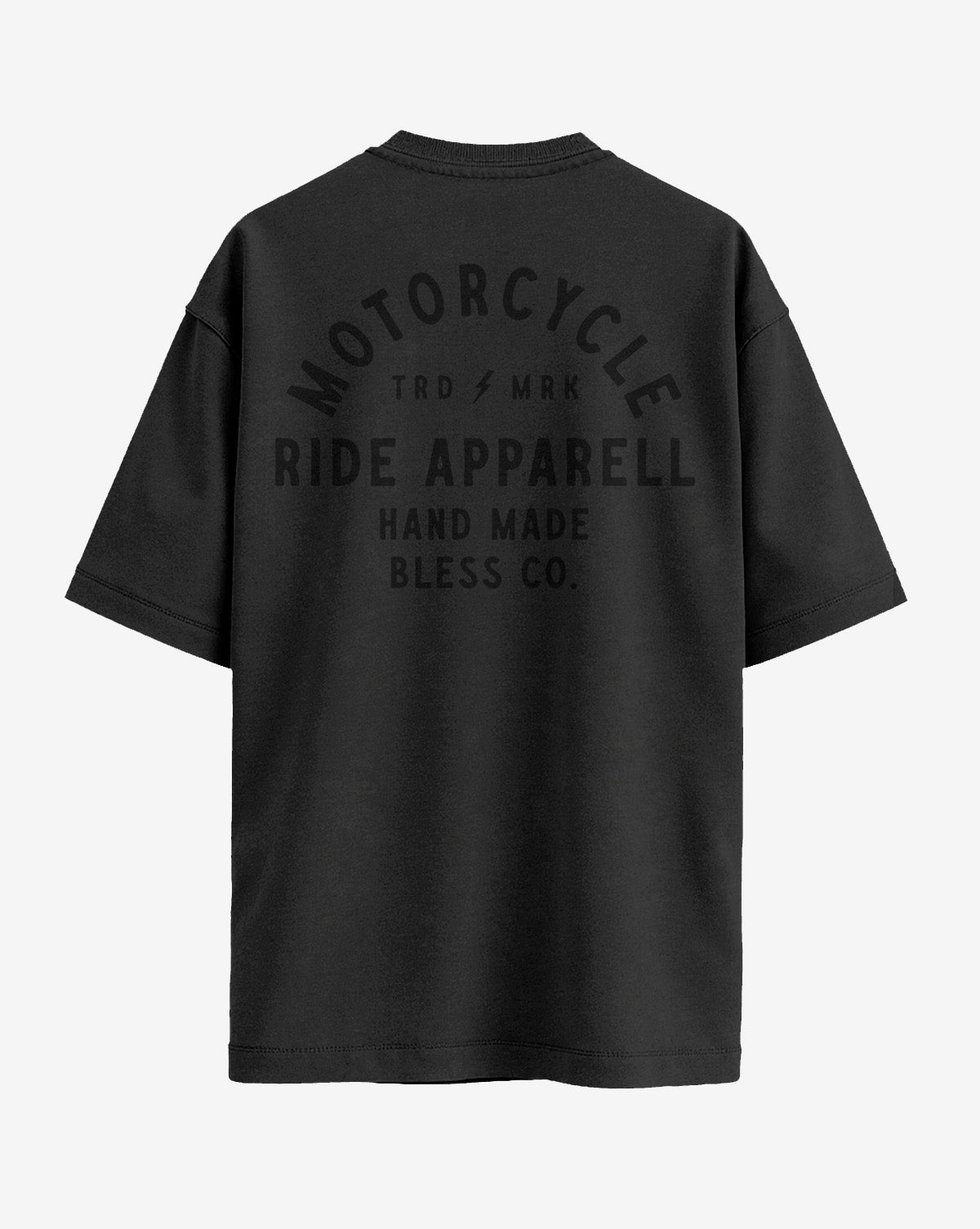 Washed Ride black Tee