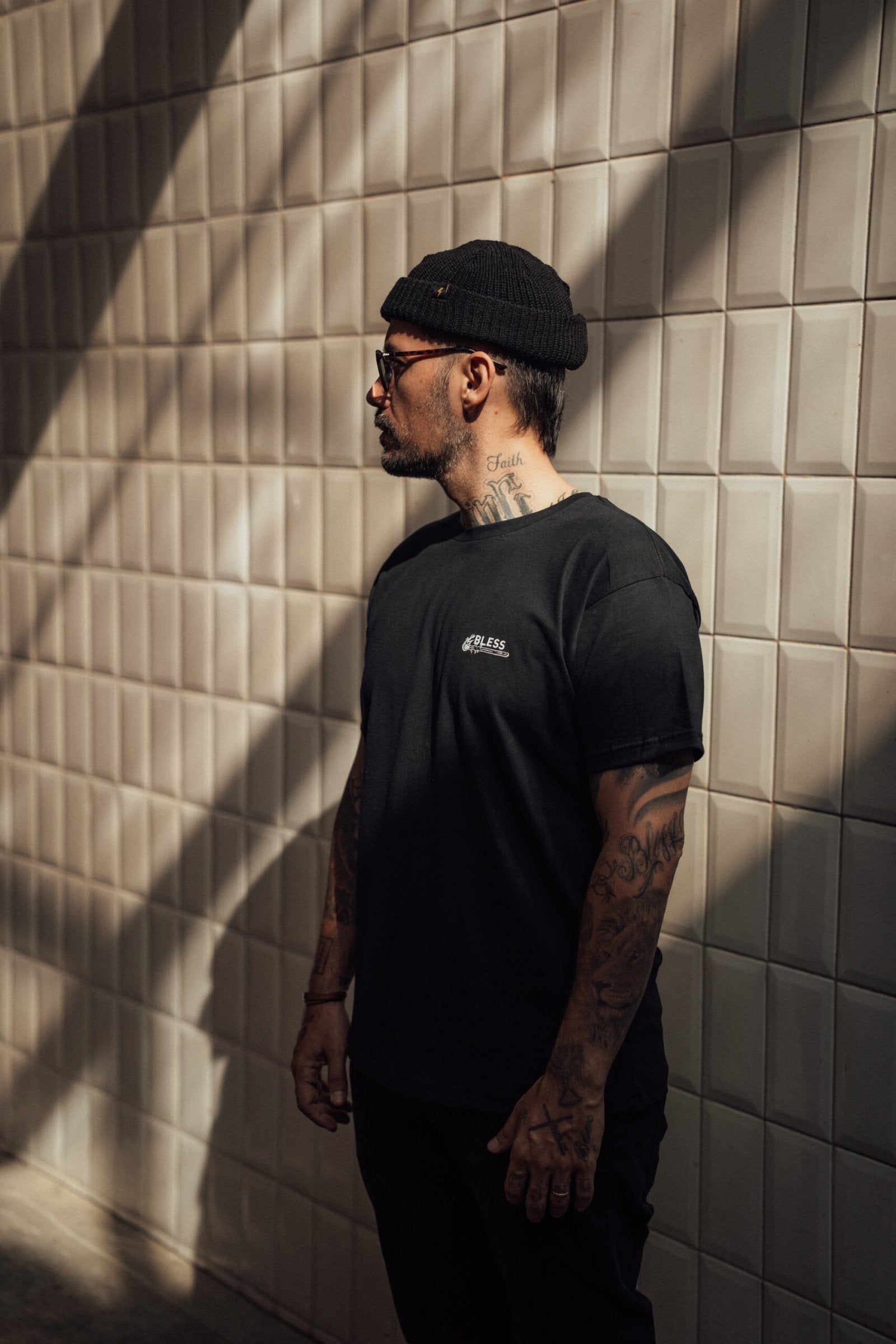 CAMISETA BLESS FLAME BLACK