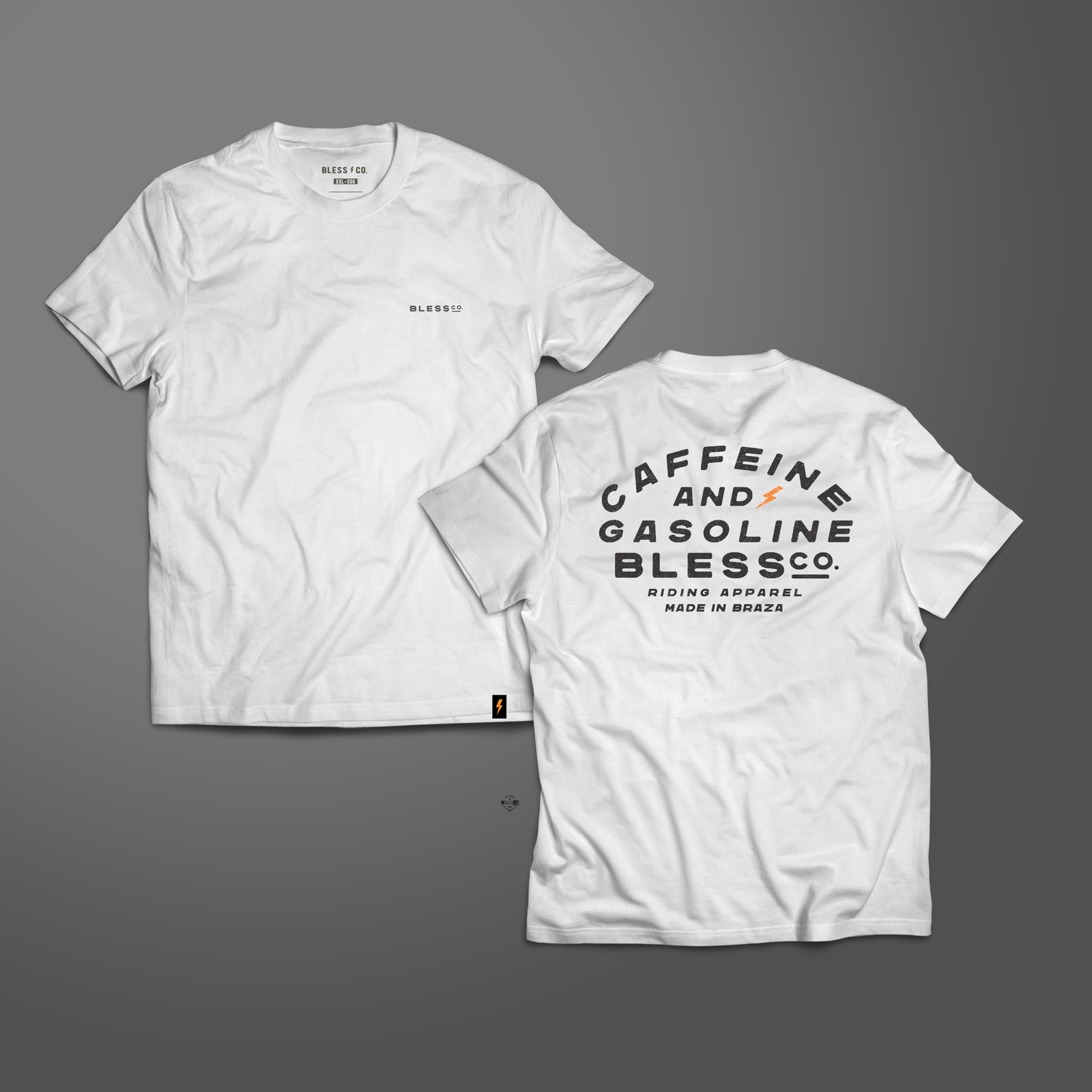 camiseta-bless-caffeine-and-gasoline-white-egg