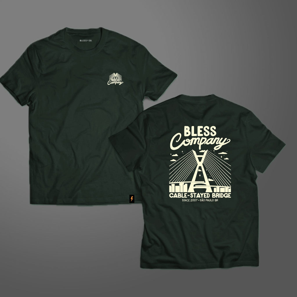 CAMISETA BLESS BRIDGE GREEN