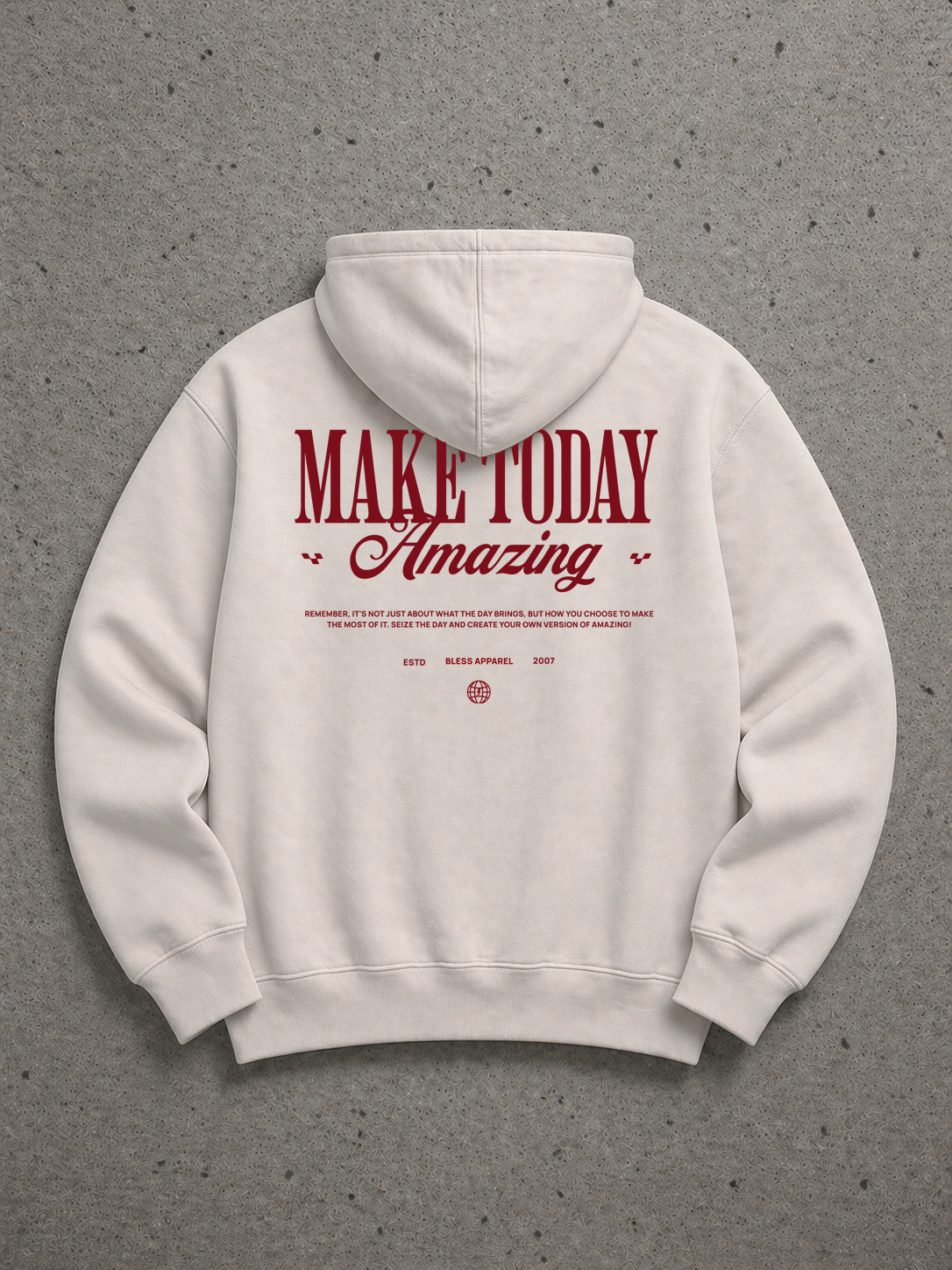 Make Today Off-White Hoodie