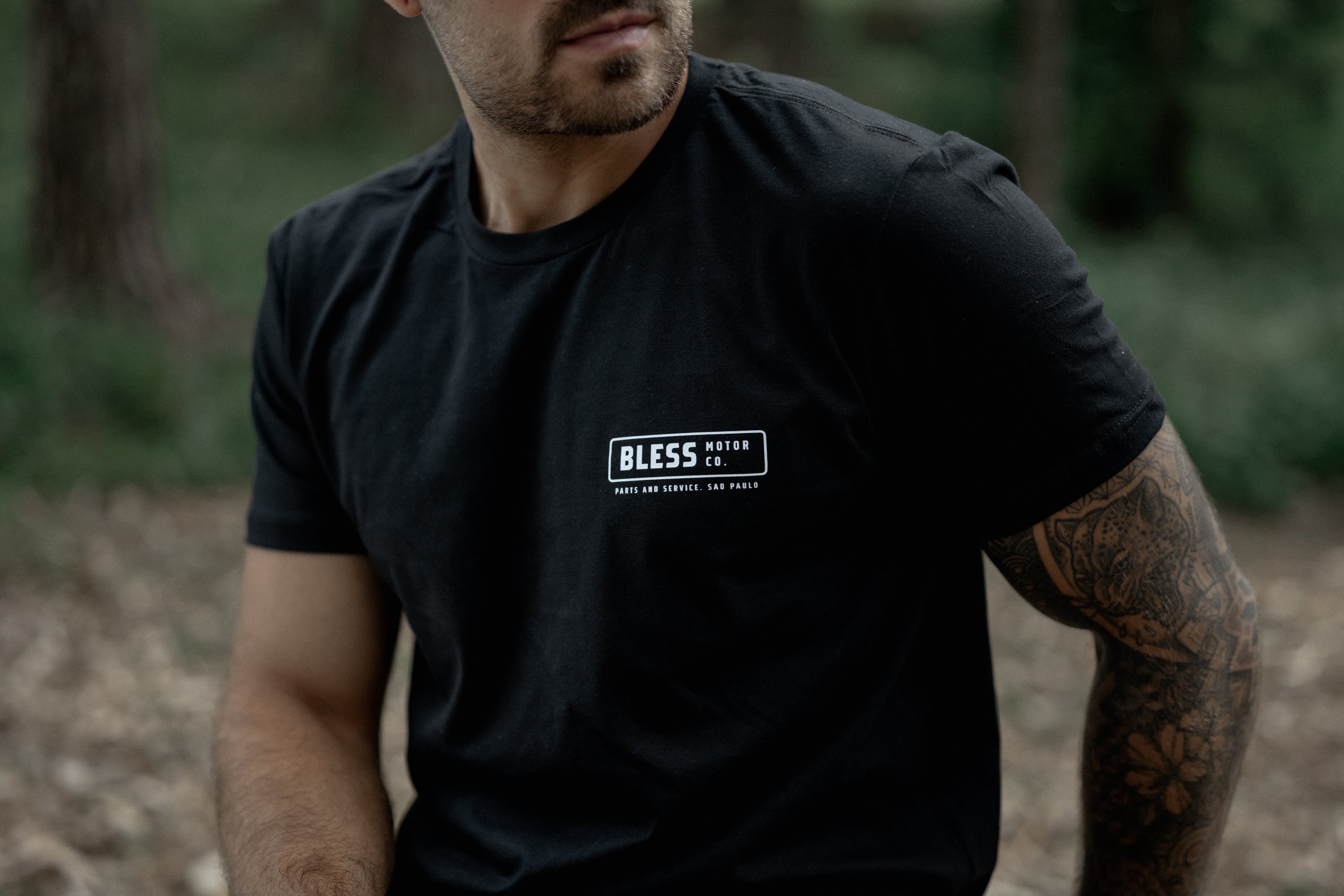 Bless Gasoline Parts & Services Tee - Black