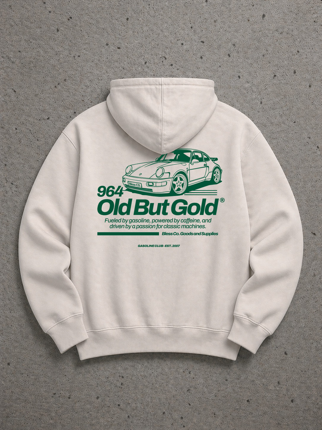 Porsche Off-White Hoodie back